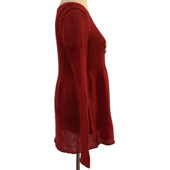 Moda International Scoop Neck Embroidered Sweater - Picture 5 of 7